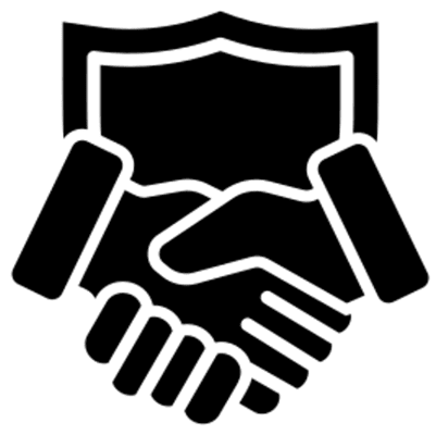 Black square on a white background.